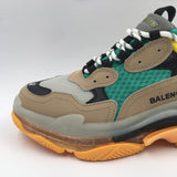 Balenciaga Triple S Green Yellow Beige - Photo 4