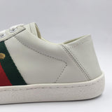 GG White Ace Bee Sneakers [Heel Fold] [Dot Perfect] - Photo 8