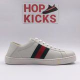 GG White Ace Bee Sneakers [Heel Fold] [Dot Perfect] - Photo 4