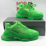 Balenciaga Triple S Neon Green - Photo 2
