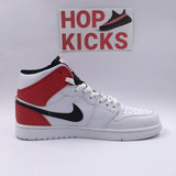 Air Jordan 1 Mid Chicago White - Photo 3