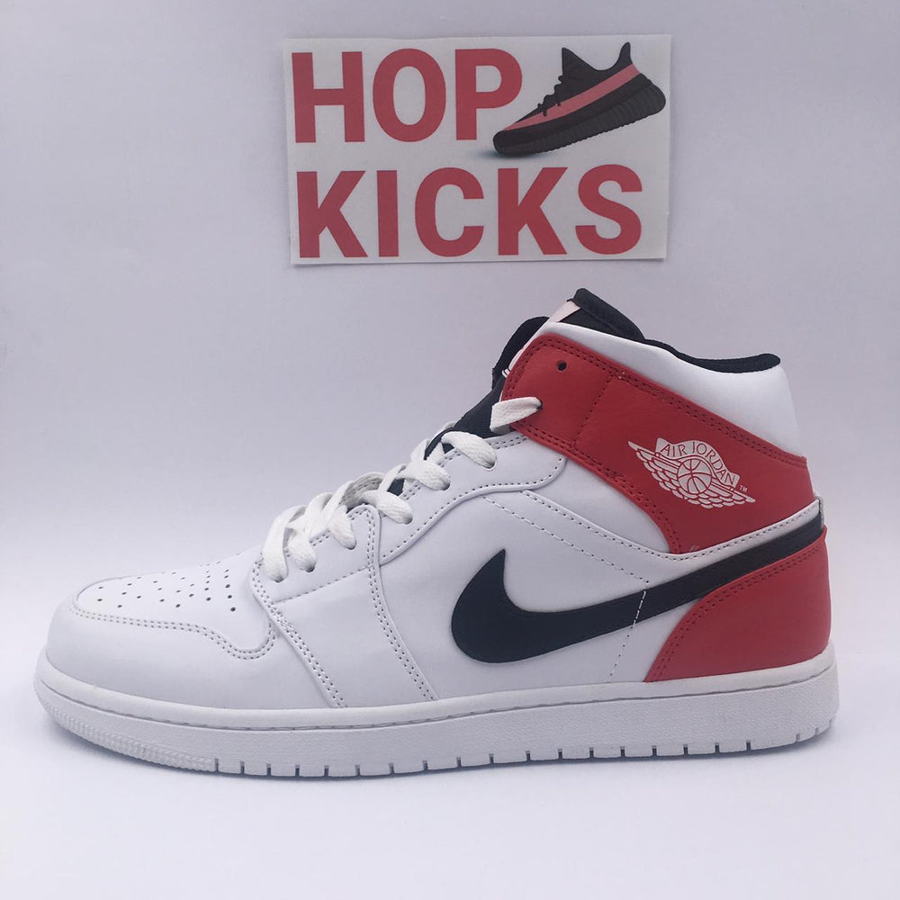 Air Jordan 1 Mid Chicago White
