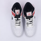 Air Jordan 1 Mid Chicago White - Photo 8