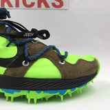 Off-White X Zoom Terra Kiger 5 Electric Green - Photo 8