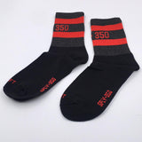 Yeezy SPLY 350 Socks Black - Photo 4