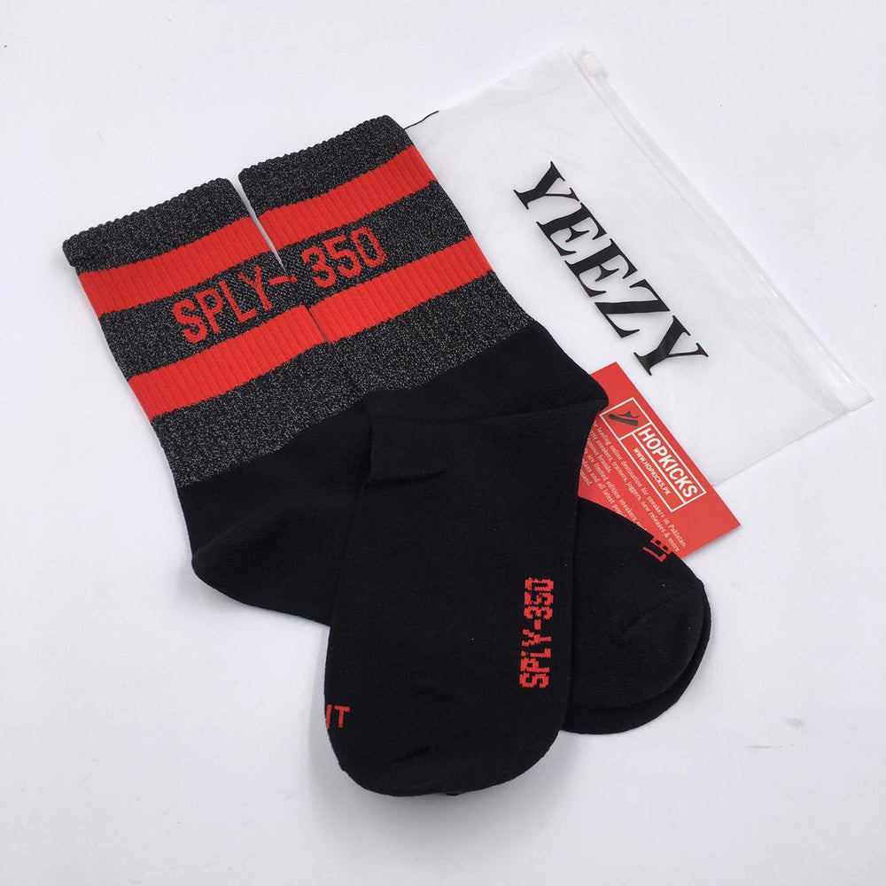 Yeezy SPLY 350 Socks Black