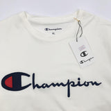 Champion Script Logo White Tee - Photo 5