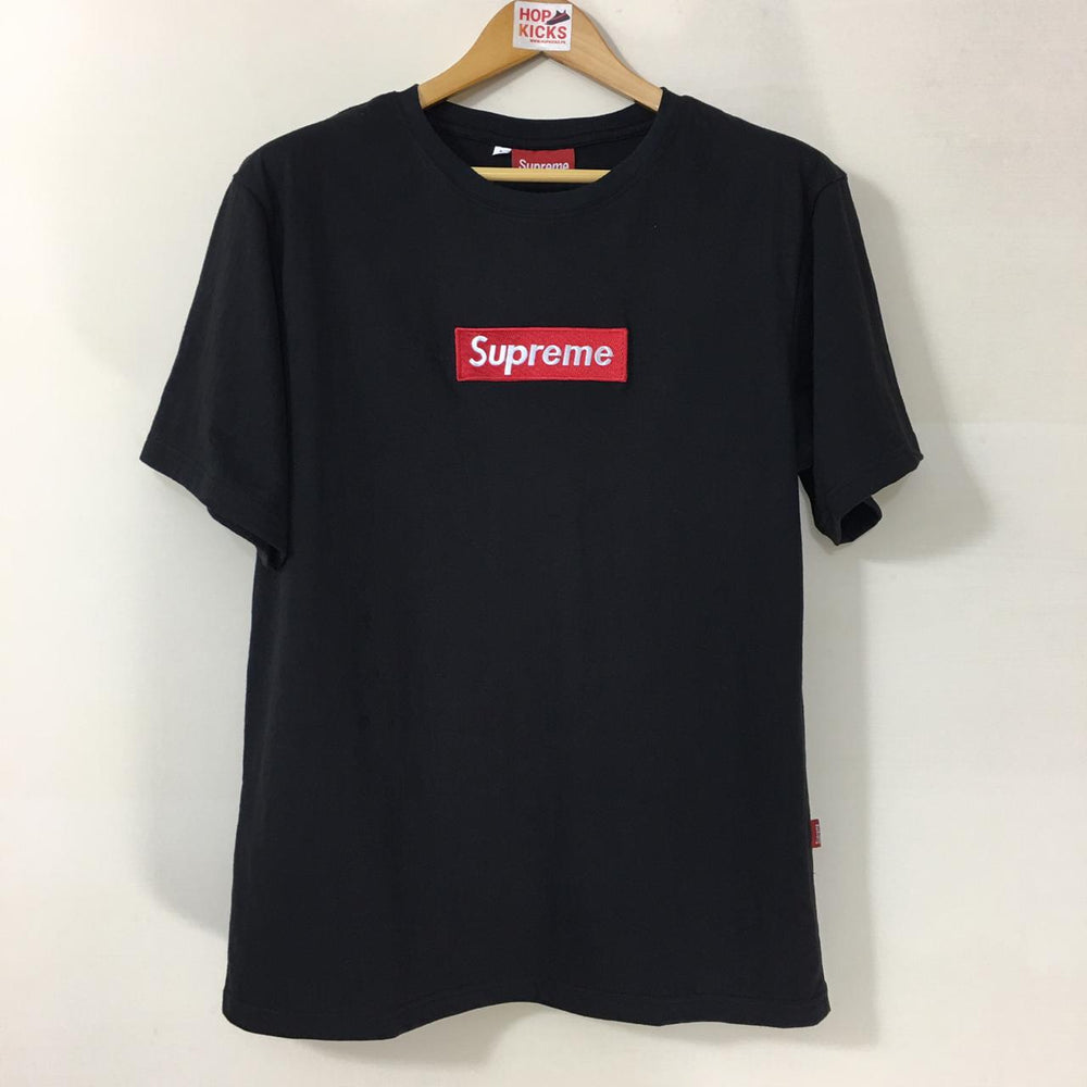 Supreme Red Box Tee Black