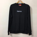 Supreme Black Logo Sweatshirt [Hop Batch] - Photo 1
