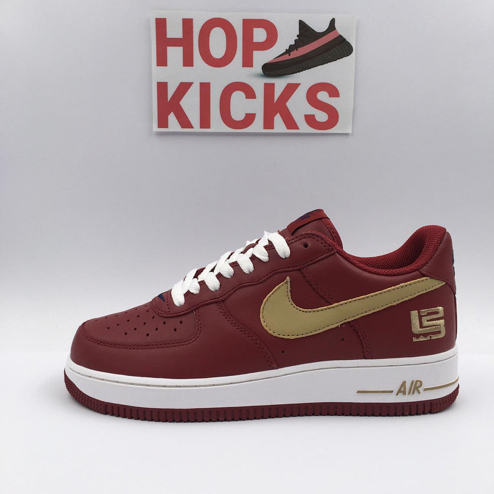 Air Force 1 X Lebron James Varsity Crimson