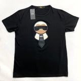 FℲ Karl Loves FENDI Tee Black - Photo 1