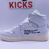 Off-White X Air Jordan 1 White [May 2020 Improved Batch] - Photo 2