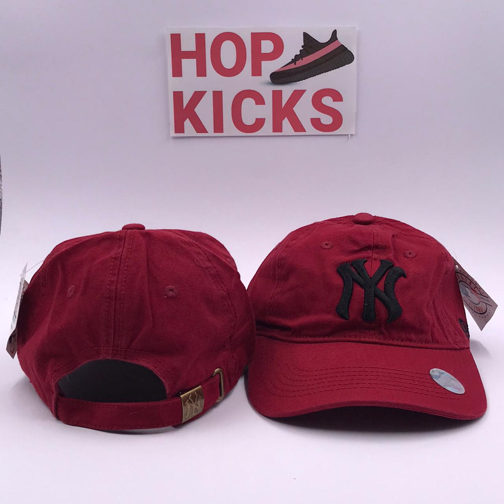 NY New Era Yankees Maroon Cap