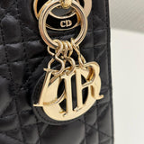 Mini Lady Dior Bag Gray Cannage Lambskin (top tier 1:1 pre order) - Photo 8