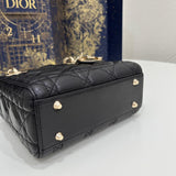 Mini Lady Dior Bag Gray Cannage Lambskin (top tier 1:1 pre order) - Photo 3