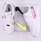 Air Force 1 Low PRM Zip Swoosh White [Economy Batch] - Photo 2