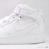 Air Force 1 Mid White - Photo 7