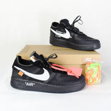 Off-White X Air Force 1 Low Black - Photo 2