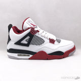 Air Jordan 4 White Maroon - Photo 1