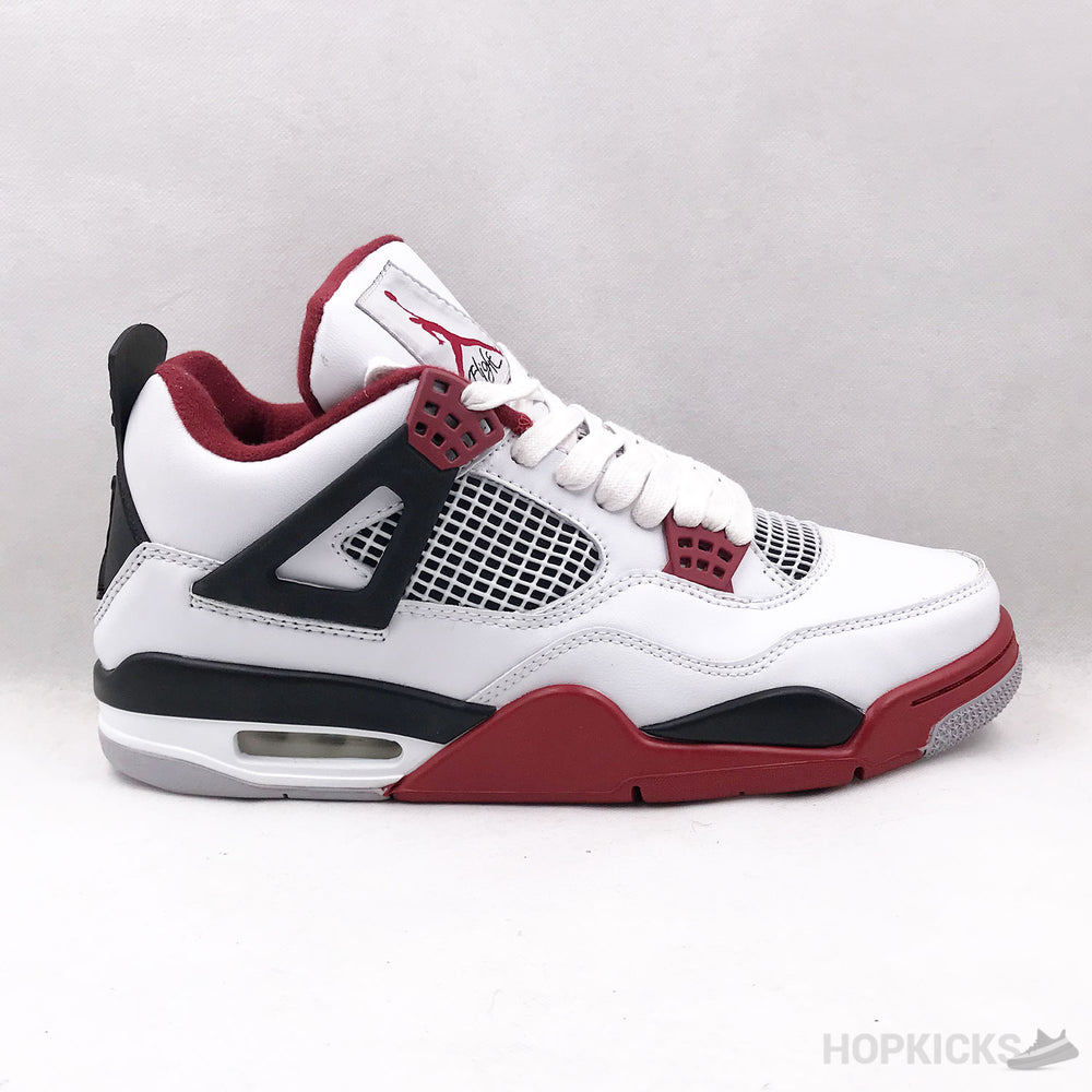 Air Jordan 4 White Maroon