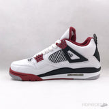Air Jordan 4 White Maroon - Photo 3