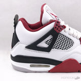 Air Jordan 4 White Maroon - Photo 6