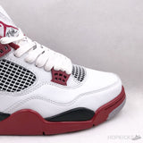 Air Jordan 4 White Maroon - Photo 7