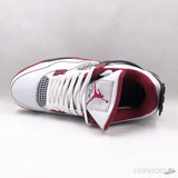 Air Jordan 4 White Maroon - Photo 8