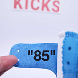 Off-White x Air Jordan 1 High UNC [Batch 2020] - Photo 8