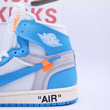 Off-White x Air Jordan 1 High UNC [Batch 2020] - Photo 7