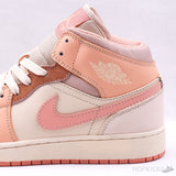 Air Jordan 1 Mid Apricot Orange - Photo 7