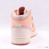 Air Jordan 1 Mid Apricot Orange - Photo 4