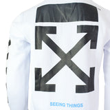 Off-White Classic Arrows White Hoodie - Photo 5
