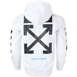 Off-White Classic Arrows White Hoodie - Photo 2