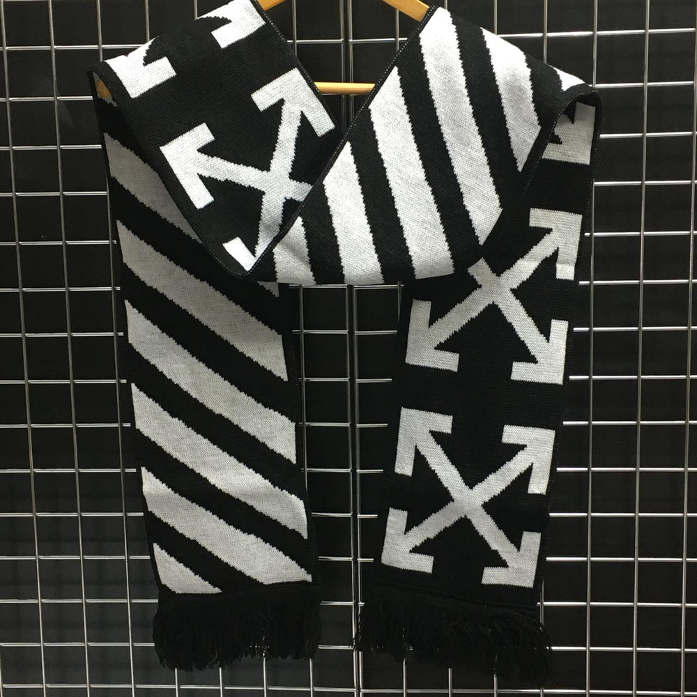 Off White Cross Arrow Scarf [ Top Quality ]