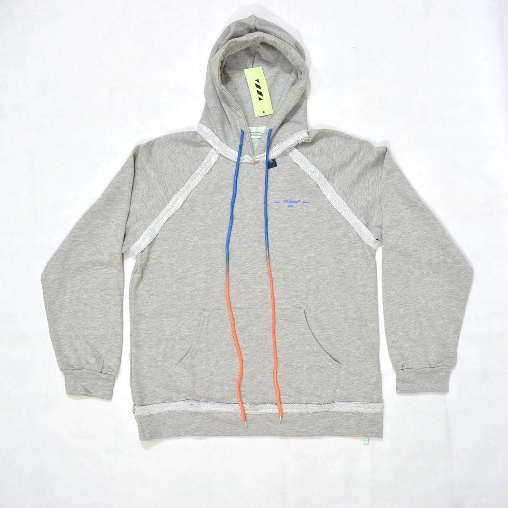 Off-White Acrylic Arrows Incomp Hoodie Grey