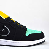 Air Jordan 1 Low Black Aurora Green - Photo 7