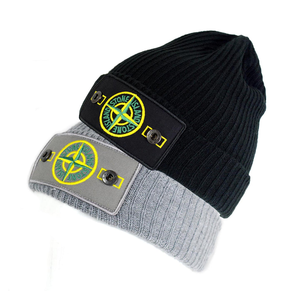 Stone Island Badge Beanie
