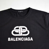 Balenciaga Interlock Tee Black [HOP Batch] - Photo 4