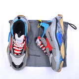 Balenciaga Triple S Blue Grey Red - Photo 2
