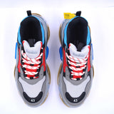 Balenciaga Triple S Blue Grey Red - Photo 8