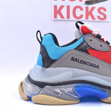 Balenciaga Triple S Blue Grey Red - Photo 6