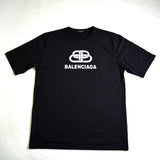 Balenciaga Interlock Tee Black [HOP Batch] - Photo 1