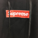 SUPREME BOX LOGO BLACK HOODIE [ HYPED STREET WEAR ] - Photo 6