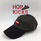 Supreme Black Gray Red Box Logo Cap - Photo 4
