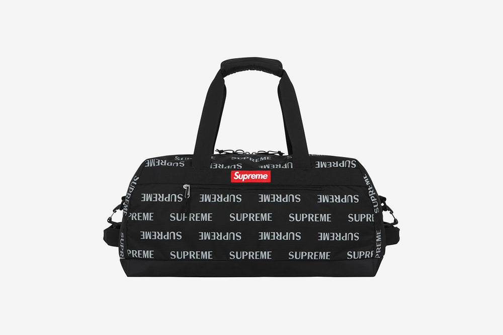 Supreme 41th 3M Reflective Repeat Travel bag [HYPEBEAST]