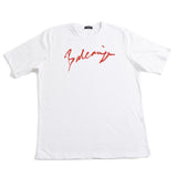 Balenciaga White Signature Tee [HOP Batch] - Photo 1