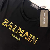Balmain Paris Gold Logo Tee - Photo 2