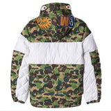 A Bathing Ape Camouflage Camo Hoodie Puffer Jacket [ PREMIUM MATERIALS ] - Photo 3