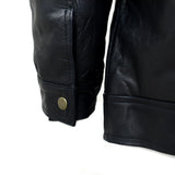 CDL Double Stitch Black Leather Jacket - Photo 5